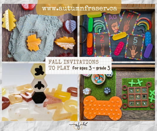 How to Kick Off Your Sensory Learning Centers This Fall