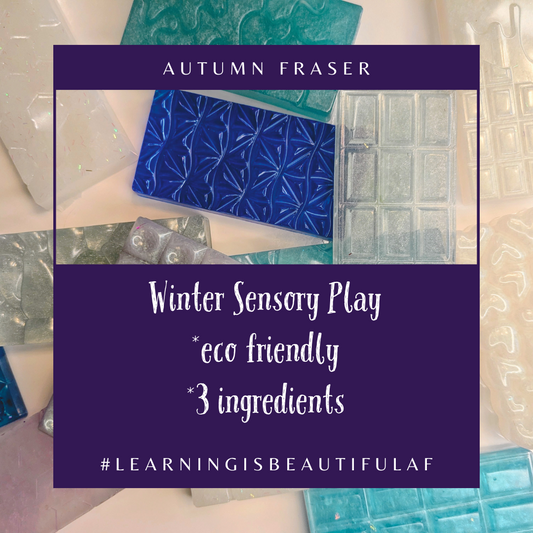 3 Ingredient Melting Snow Sensory