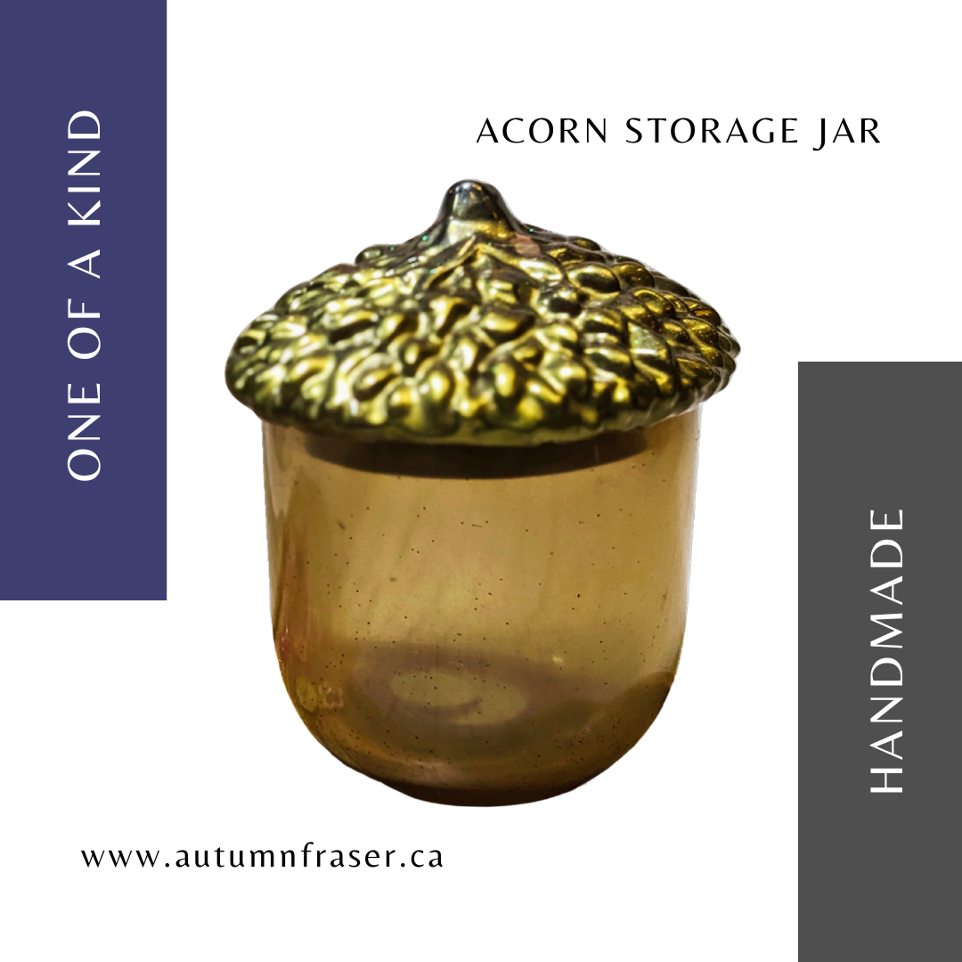 Acorn Storage Jar