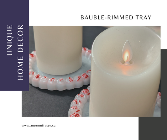 Bauble - Rimmed Decorative Tray