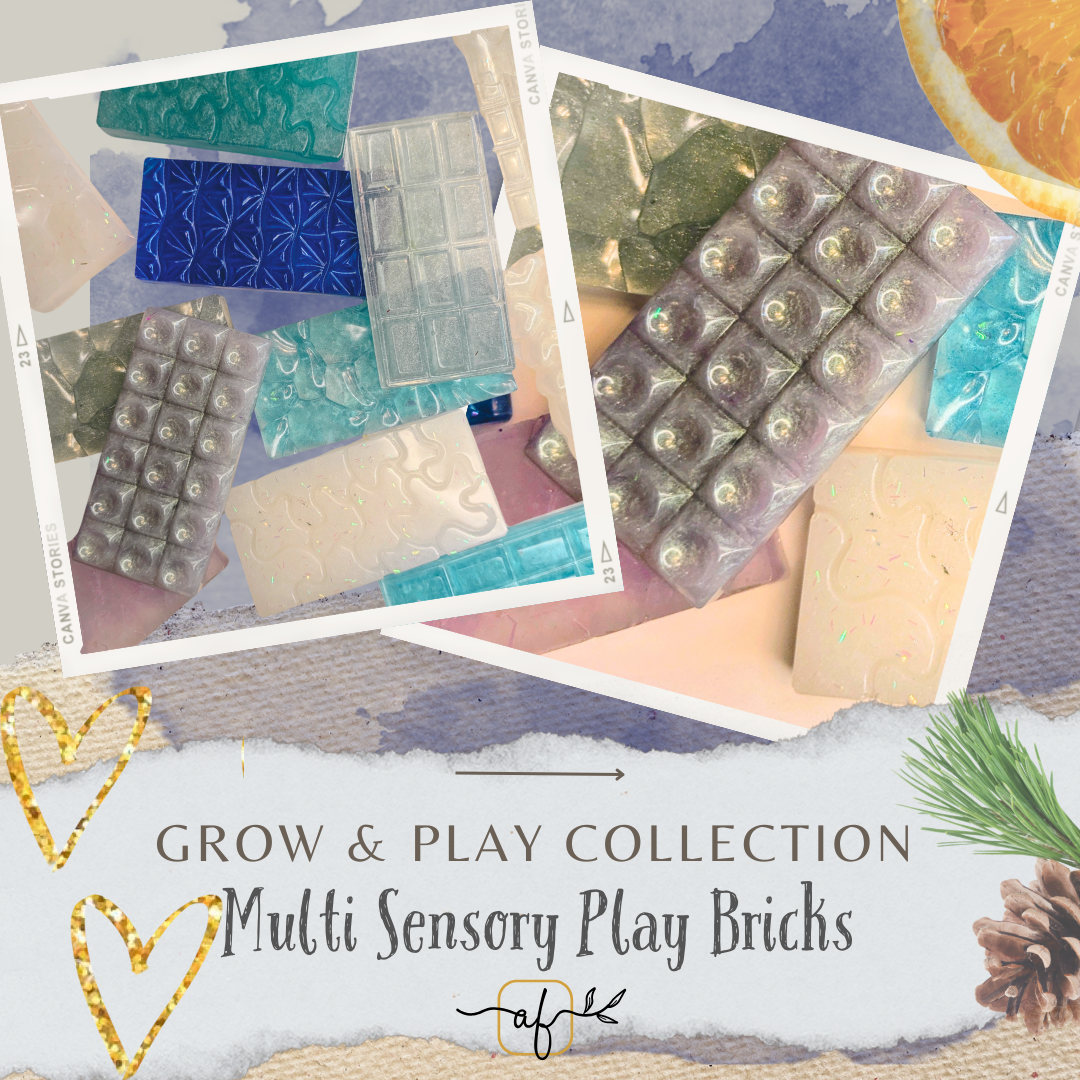 Icy Multi-Sensory Play Bricks