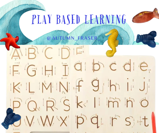 Double Sided Wooden Writing Pratice Board