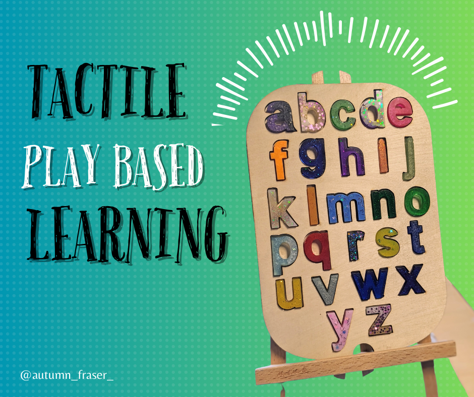 Moveable Alphabet - Rainbow Sparkle