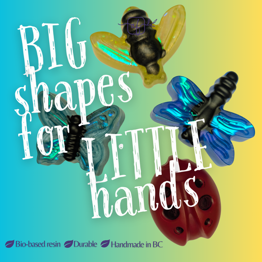 Big Bugs Sensory Play Shapes