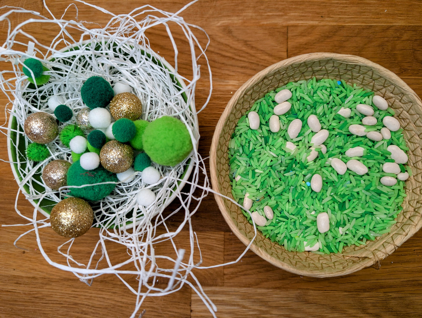 Filler Add-On - Green, white an Gold