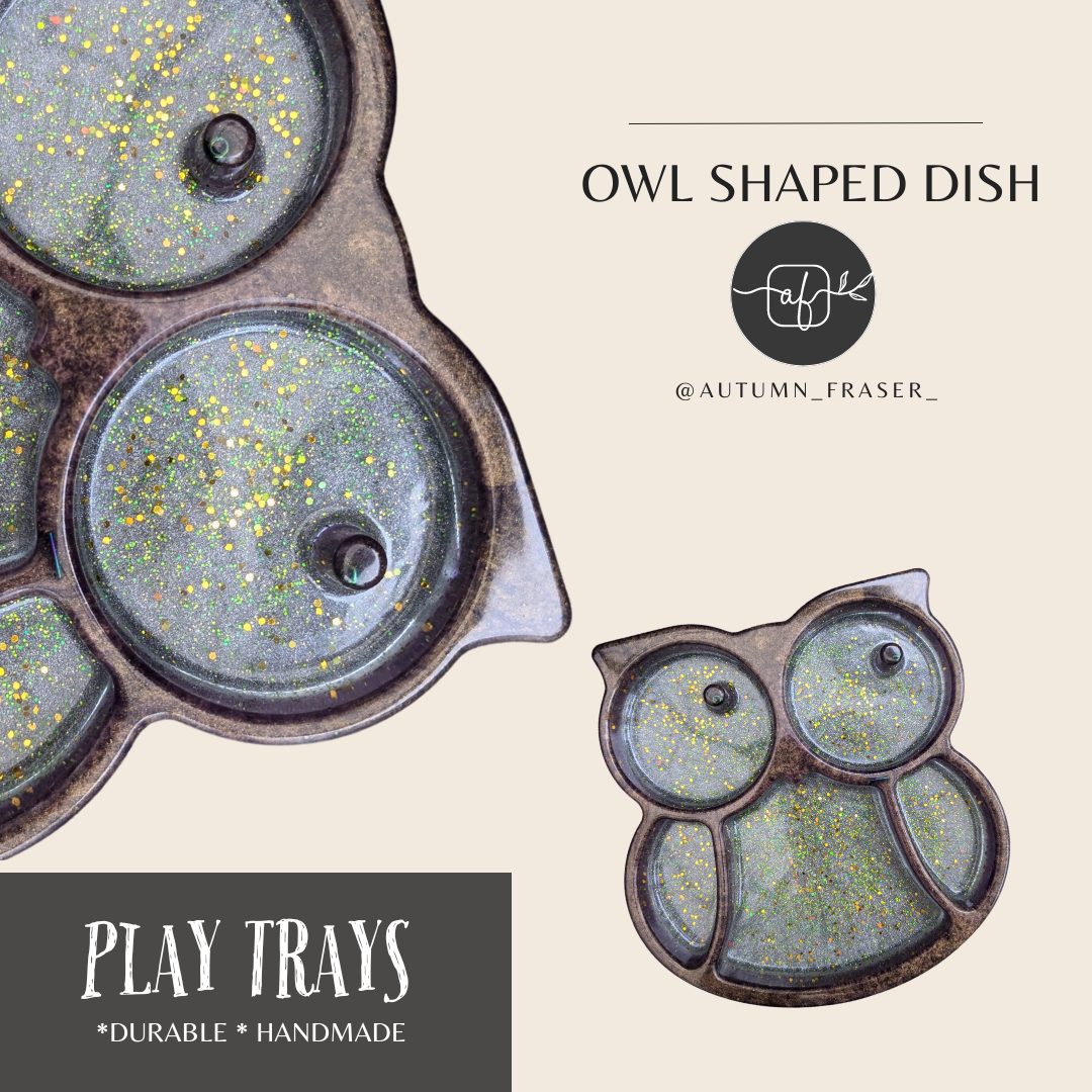 Owl Shaped Play Tray