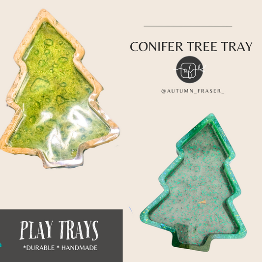 Conifer Tree Play Tray