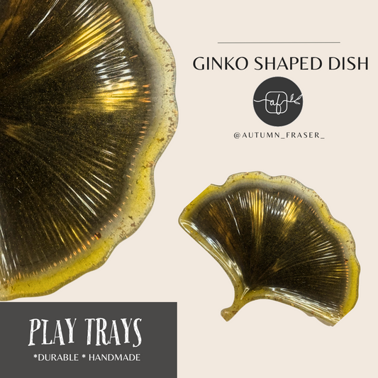 Ginko Leaf Play Tray