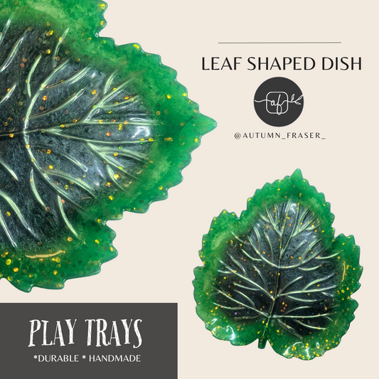 Large Leaf Play Tray