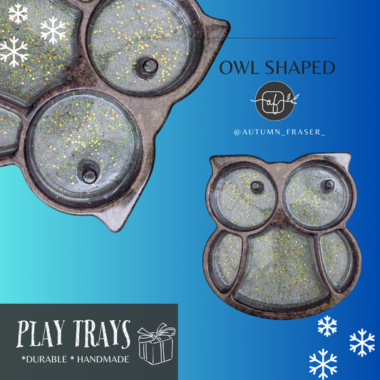 Owl Shaped Play Tray