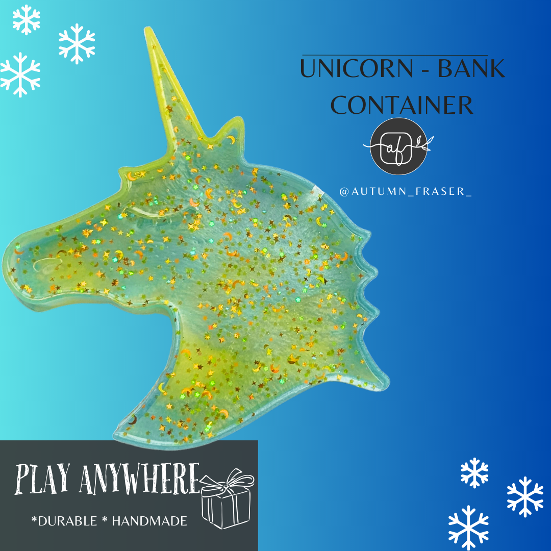 Unicorn 'piggy-bank style' Container