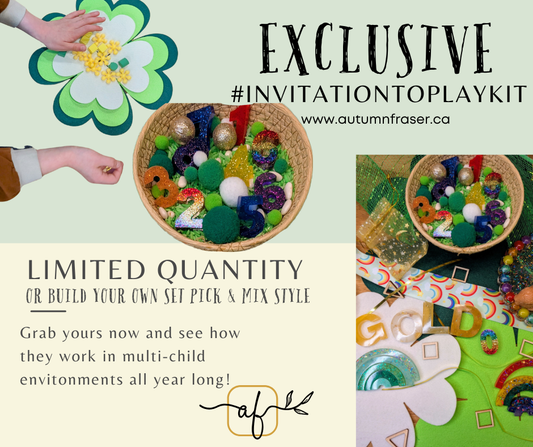 St. Patrick's Day Invitation To Play Kit