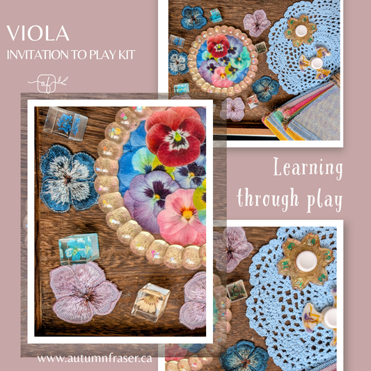 Pansie bubble play tray