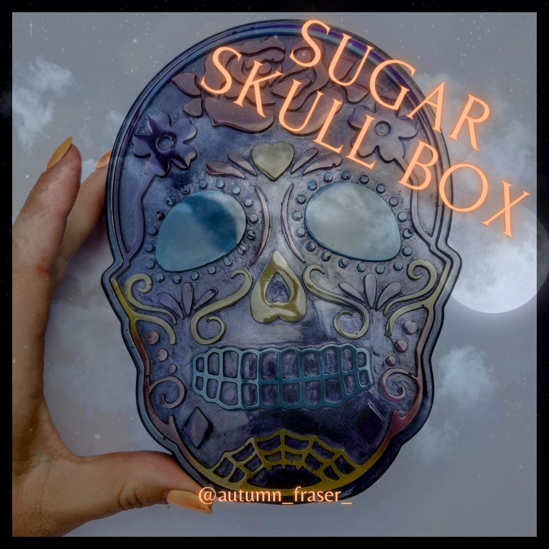 Sugar Skull Storage Box