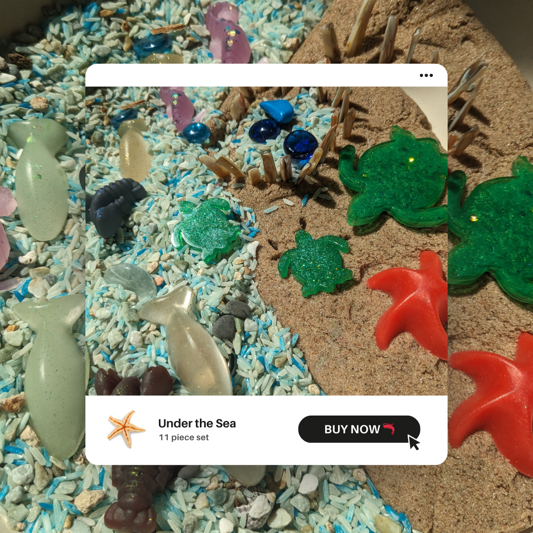 Sea Shapes Sensory Set