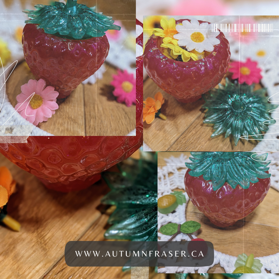 Strawberry Storage Container & Night Light