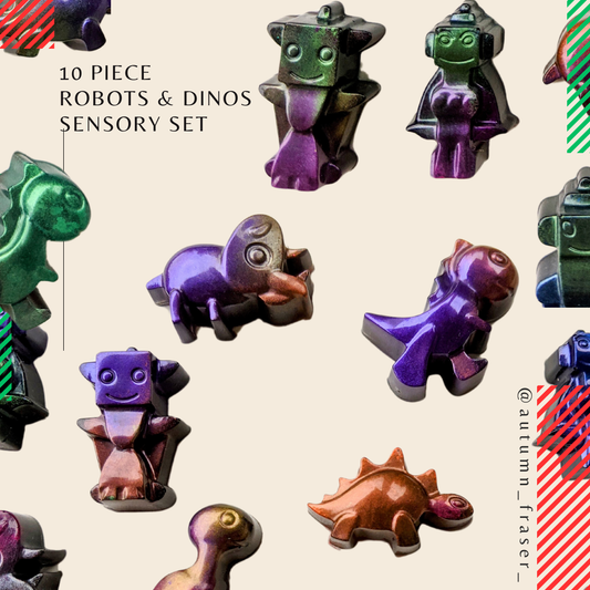 Robots & Dinosaurs Sensory Set