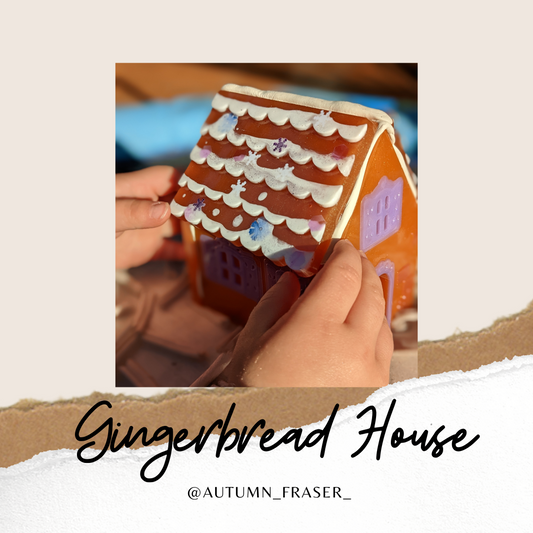 Re-Usable Ginger Bread House Set