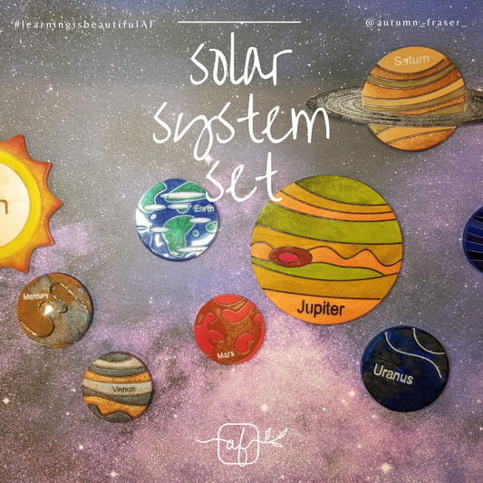 Giant Solar System Learning Set