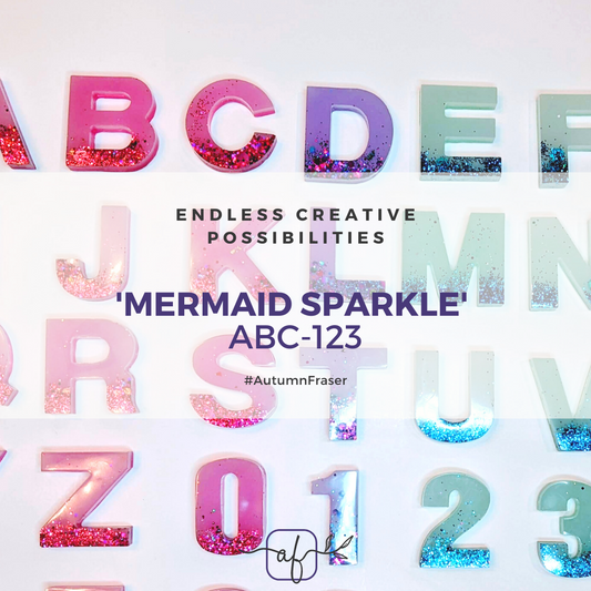 Moveable Alphabet - Mermaid Sparkle