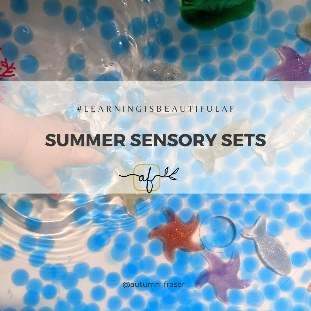 Sea Shapes Sensory Set