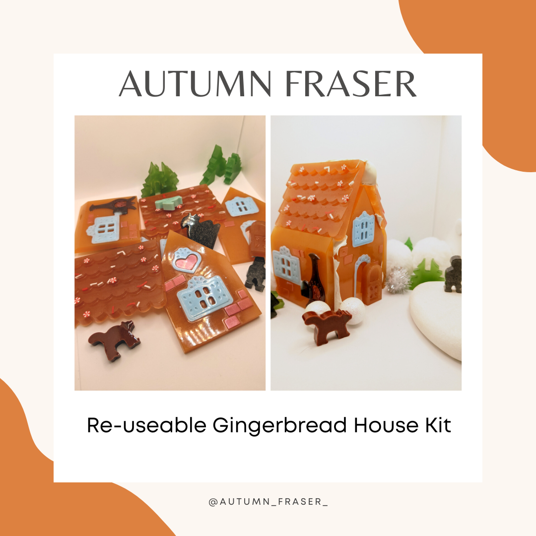 Re-Usable Ginger Bread House Set
