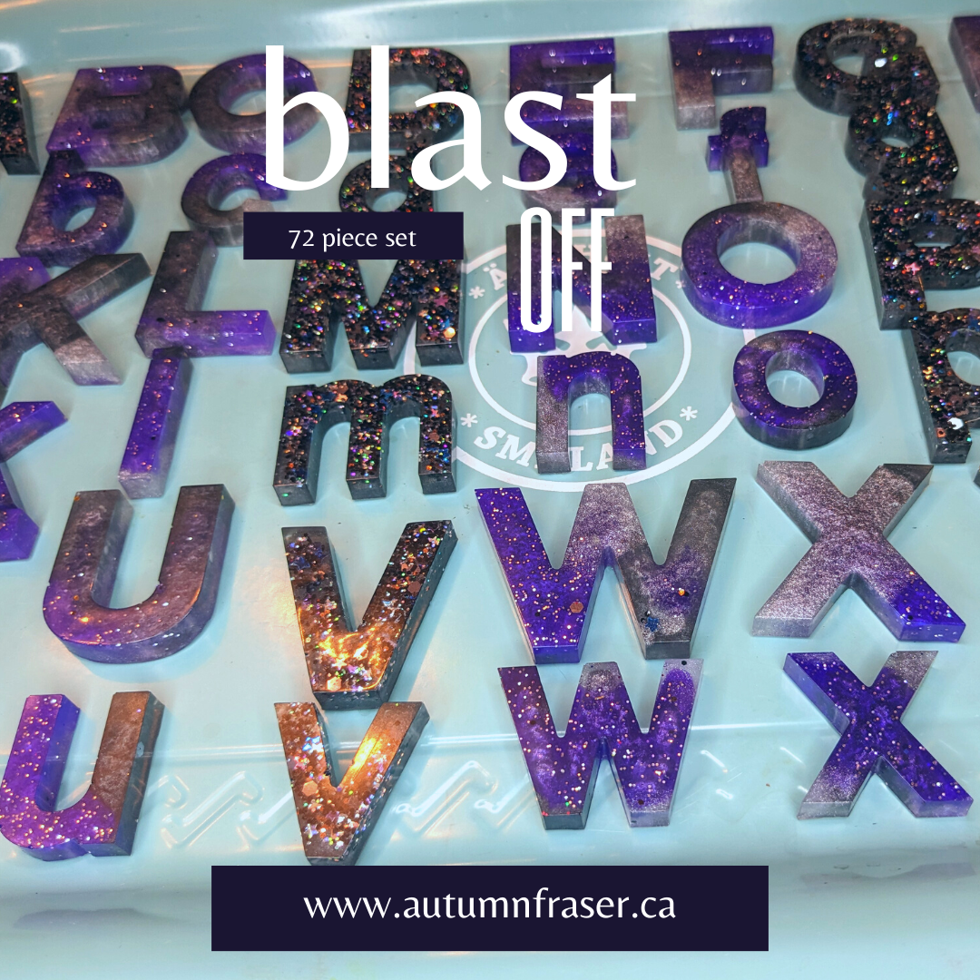 Moveable Alphabet - Blast Off