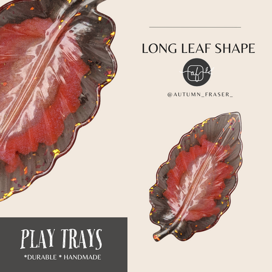 (2 LEFT) Long leaf play tray