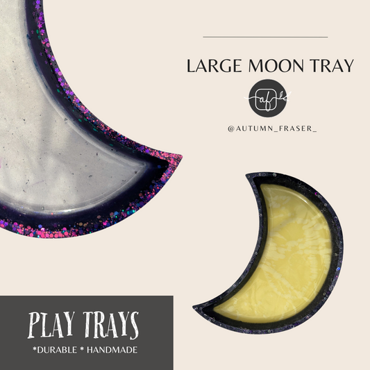 (3 LEFT) Moon Play Tray